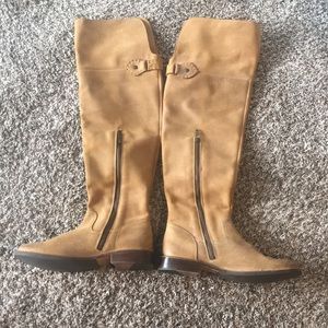 Over the knee Frye boots